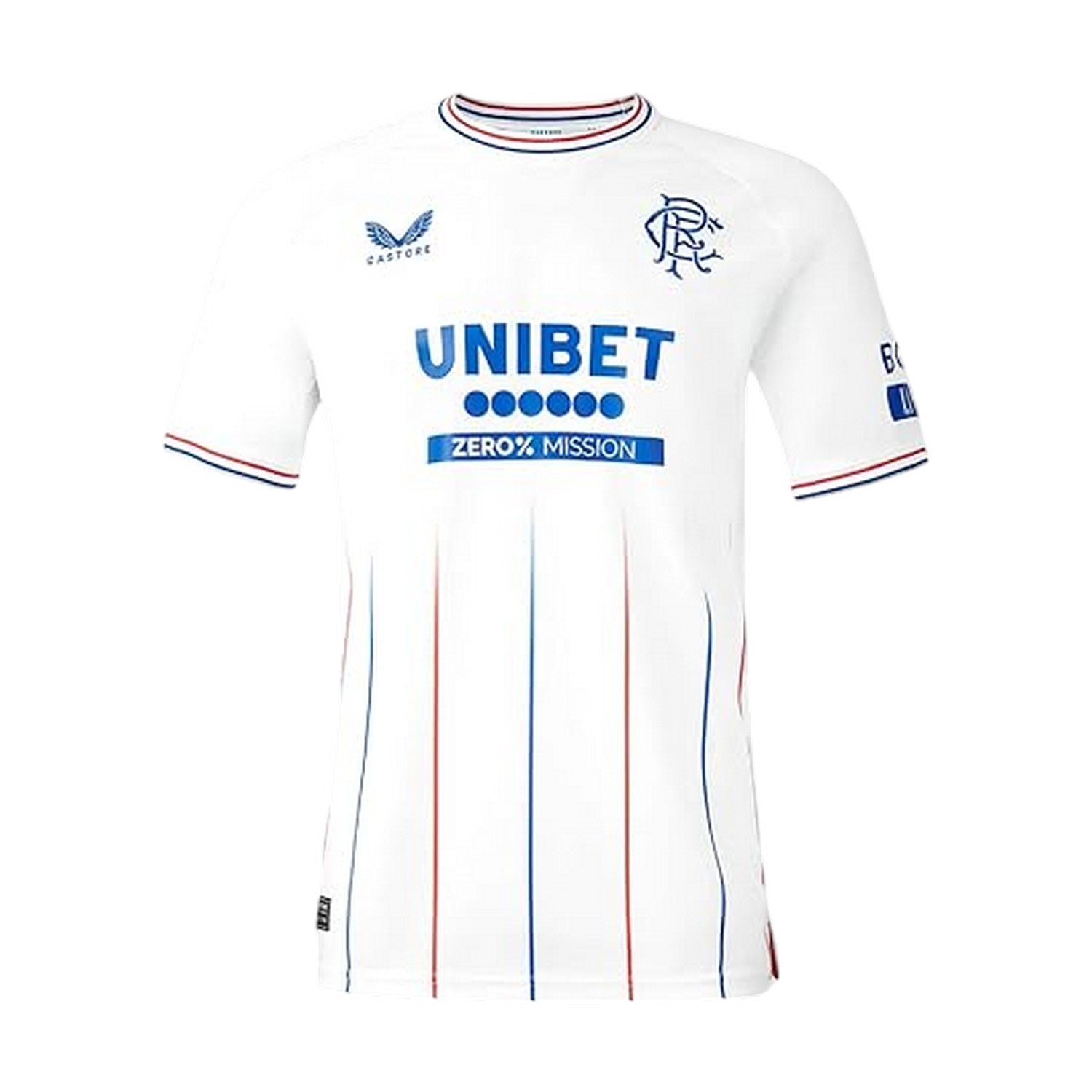 Brilliant White - Front - Castore Womens-Ladies Rangers FC Short-Sleeved Football Shirt