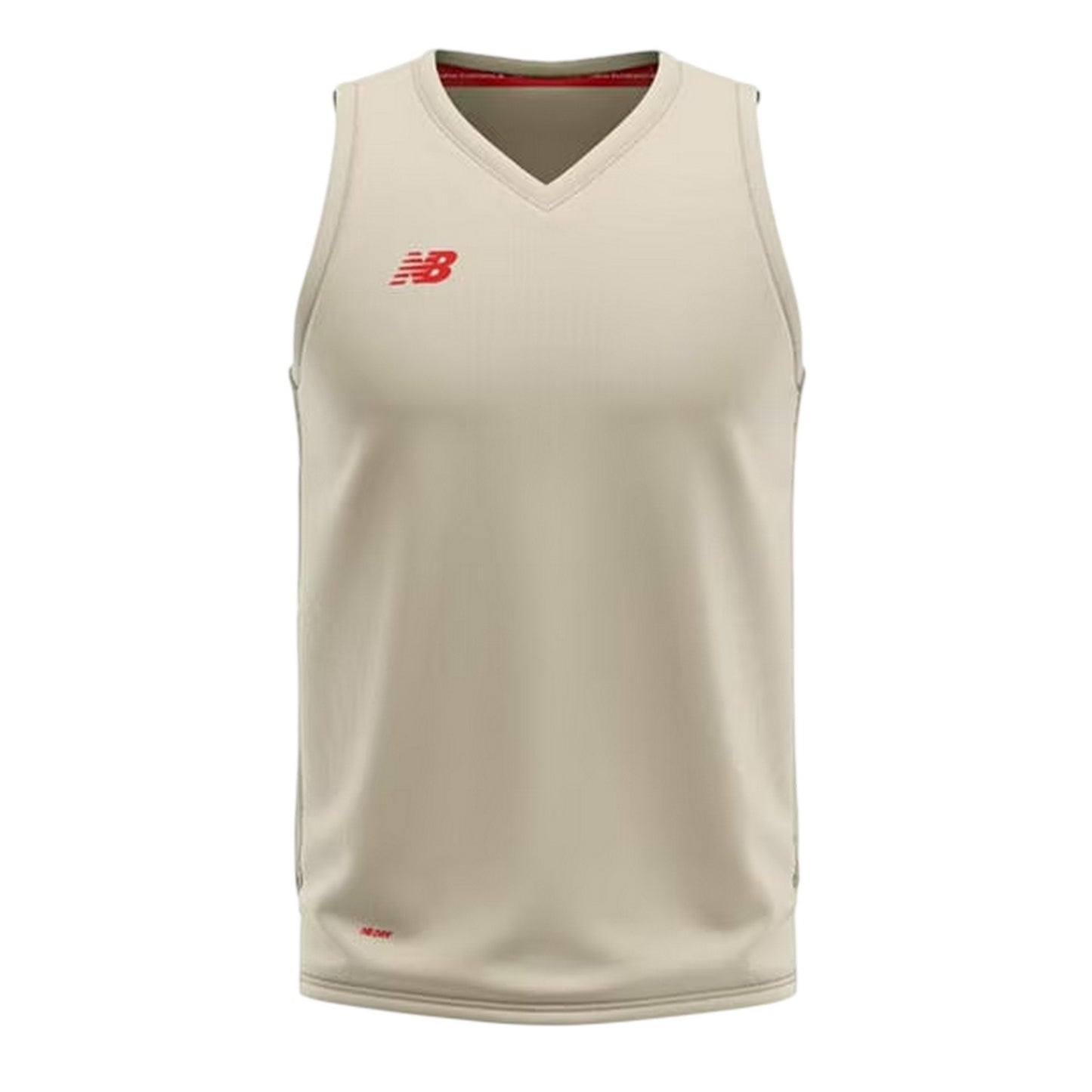 Angora - Front - New Balance Childrens-Kids V Neck Regular Sleeveless Cricket Tank Top