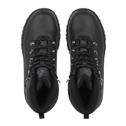 Black - Pack Shot - Gelert Childrens-Kids Leather Walking Boots