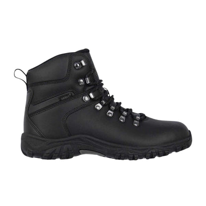 Black - Front - Gelert Childrens-Kids Leather Walking Boots