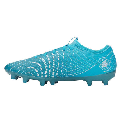 Blue-White - Back - Under Armour Mens Magnetico Elite 5 Firm Ground Football Boots