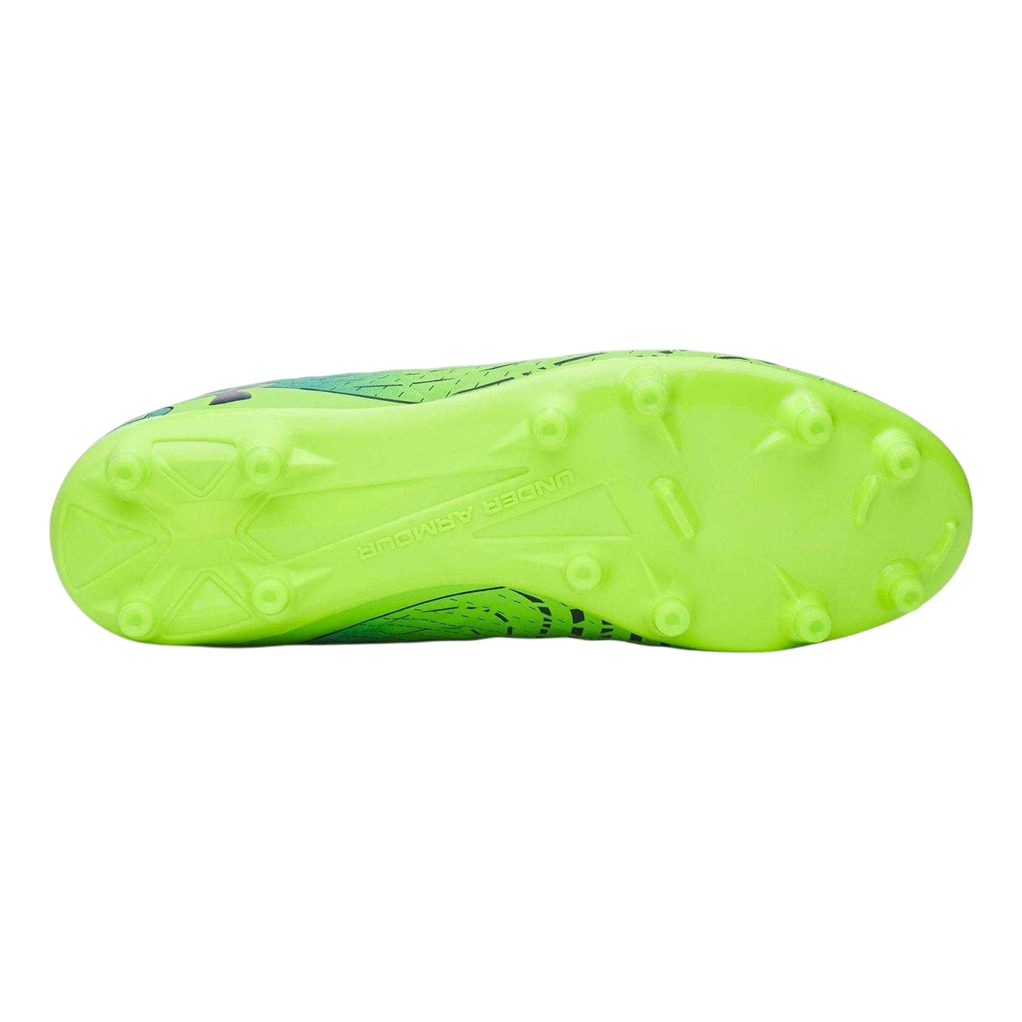 Green-Turquoise - Pack Shot - Under Armour Mens Magnetico Elite 5 Firm Ground Football Boots