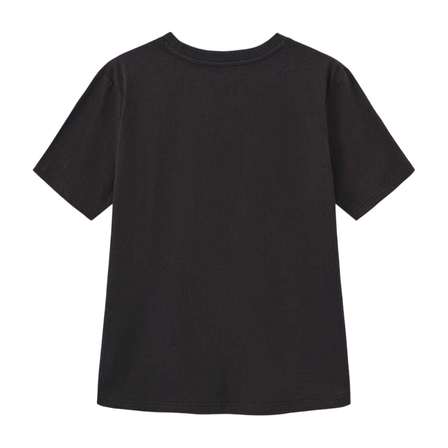 Black - Back - Disney Womens-Ladies Mickey Mouse Cotton Oversized T-Shirt