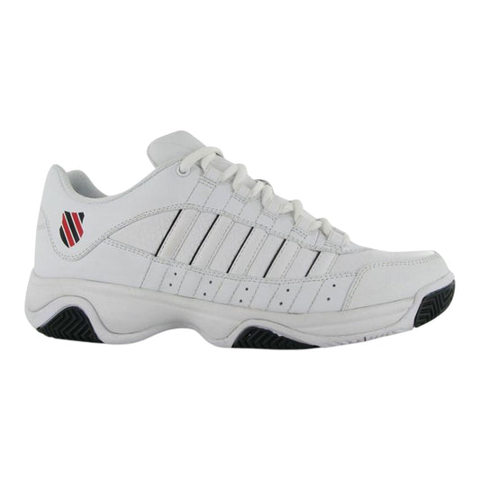 White - Front - K-Swiss Mens Court Blast Tennis Shoes