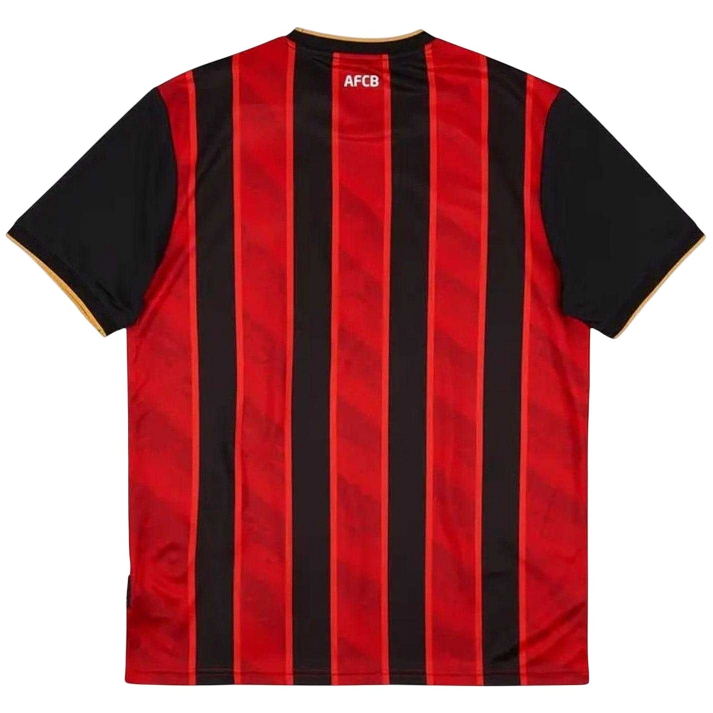 Caviar-Red - Back - Umbro Mens AFC Bournemouth Home Jersey
