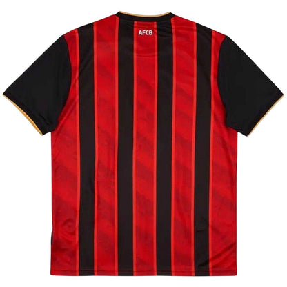 Caviar-Red - Back - Umbro Mens AFC Bournemouth Home Jersey