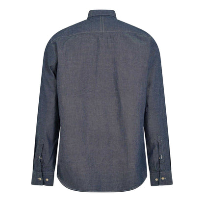Pastel Blue - Back - Hugo Mens Oxford Button-Down Shirt