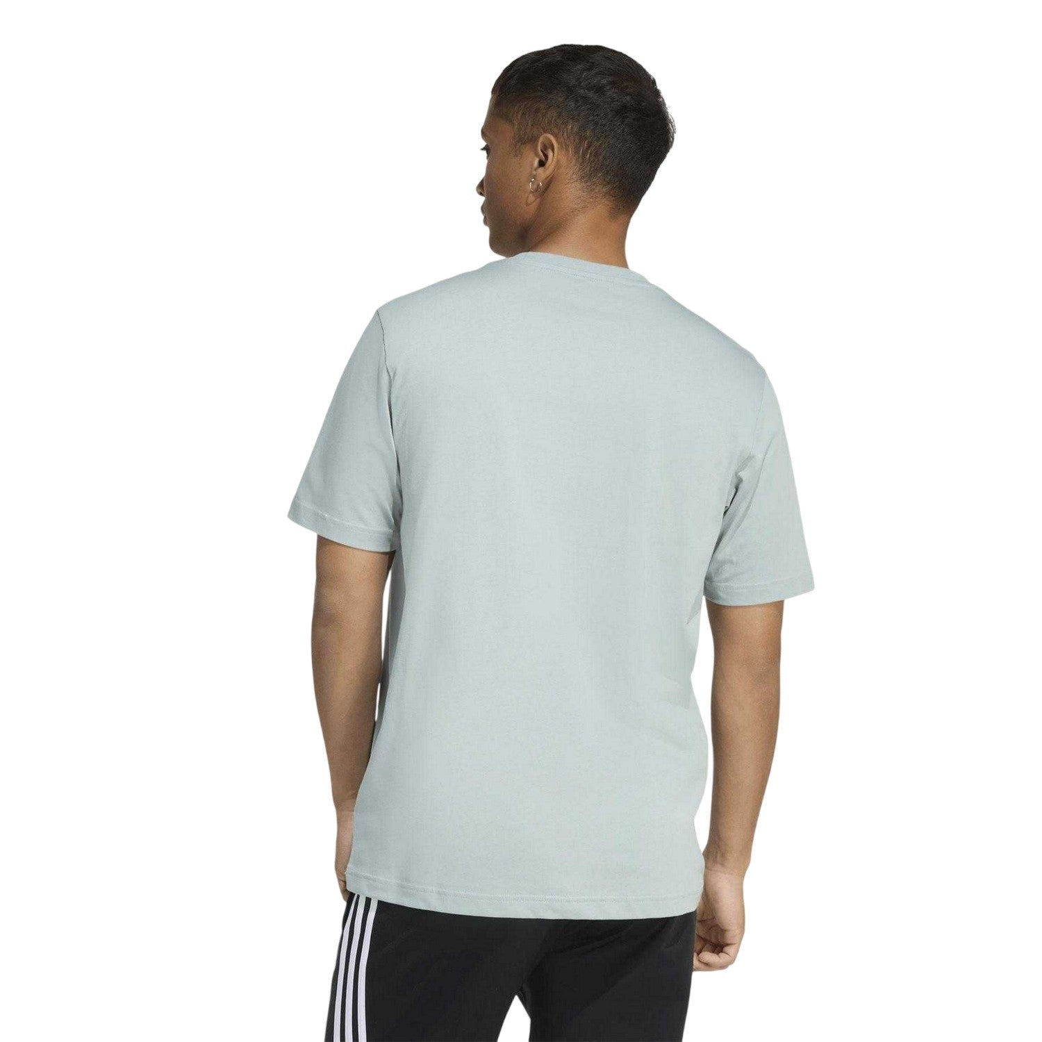 Green - Back - Adidas Mens Graphic Logo T-Shirt