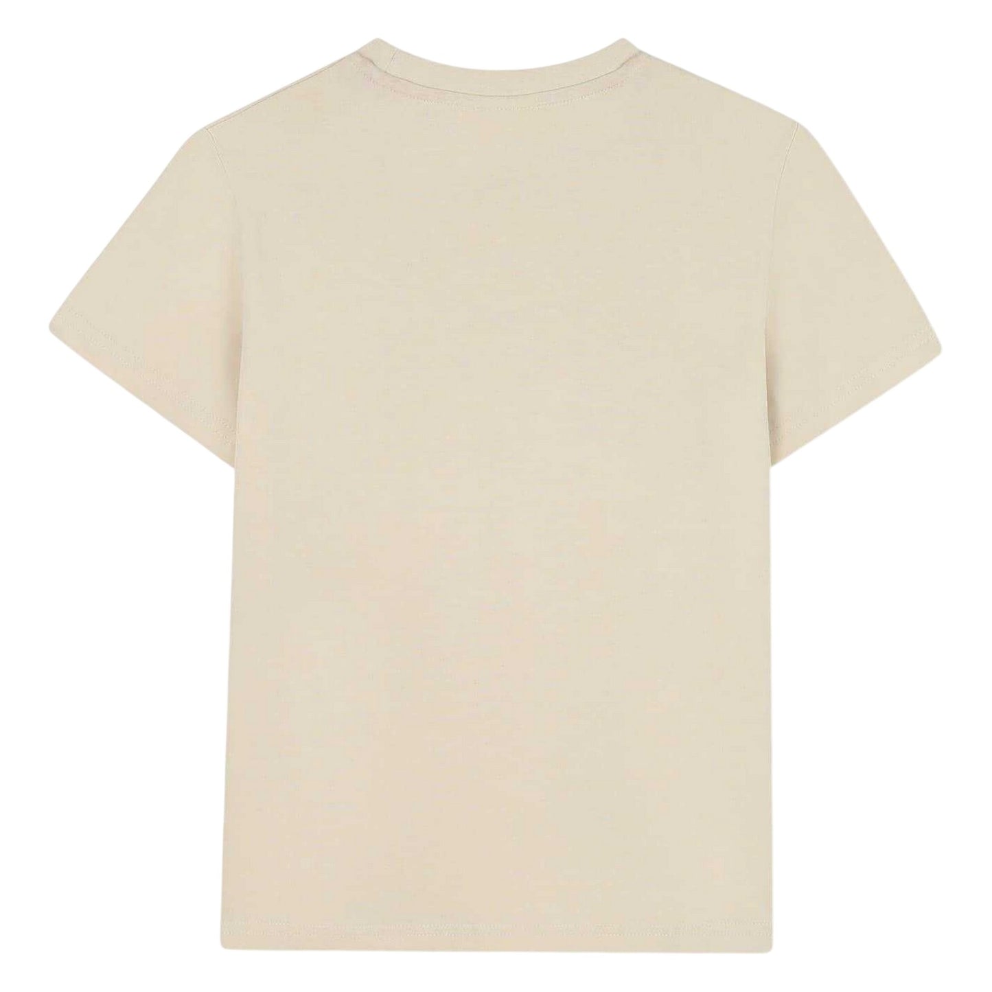 Stone - Back - Hugo Childrens-Kids Box Logo Cotton T-Shirt