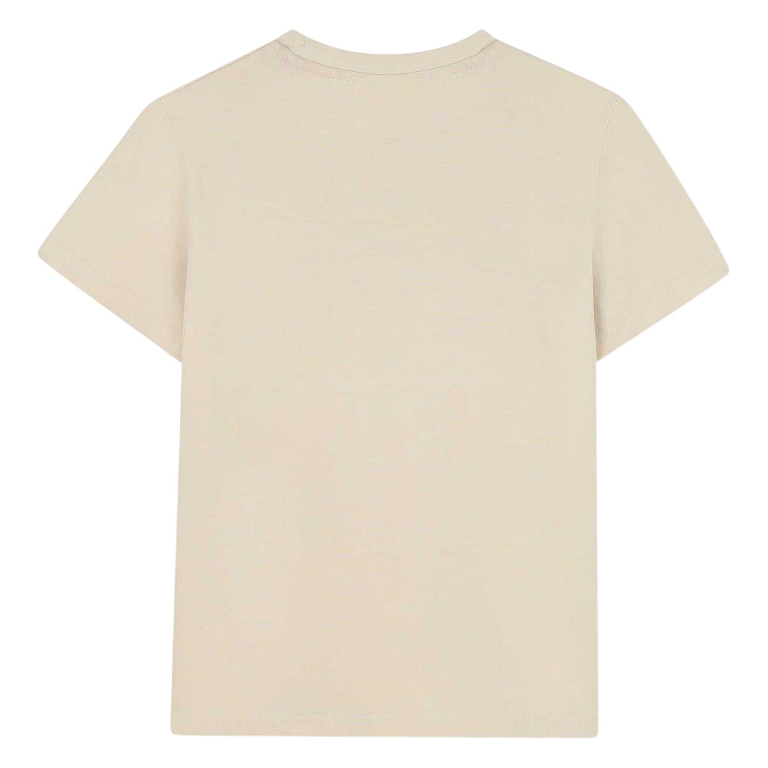 Stone - Back - Hugo Childrens-Kids Box Logo Cotton T-Shirt
