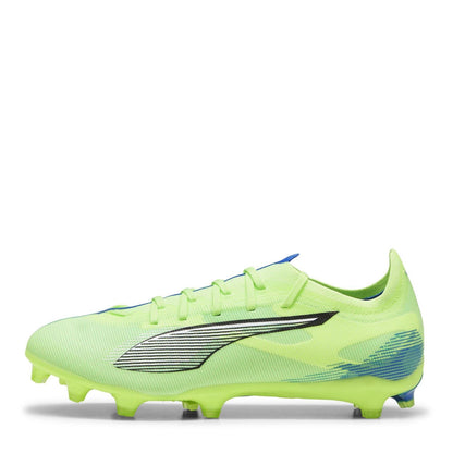 Green-White-Blue - Back - Puma Mens Ultra 5 Match Firm Ground Football Boots