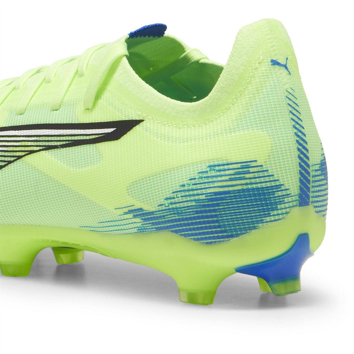 Green-White-Blue - Pack Shot - Puma Mens Ultra 5 Match Firm Ground Football Boots