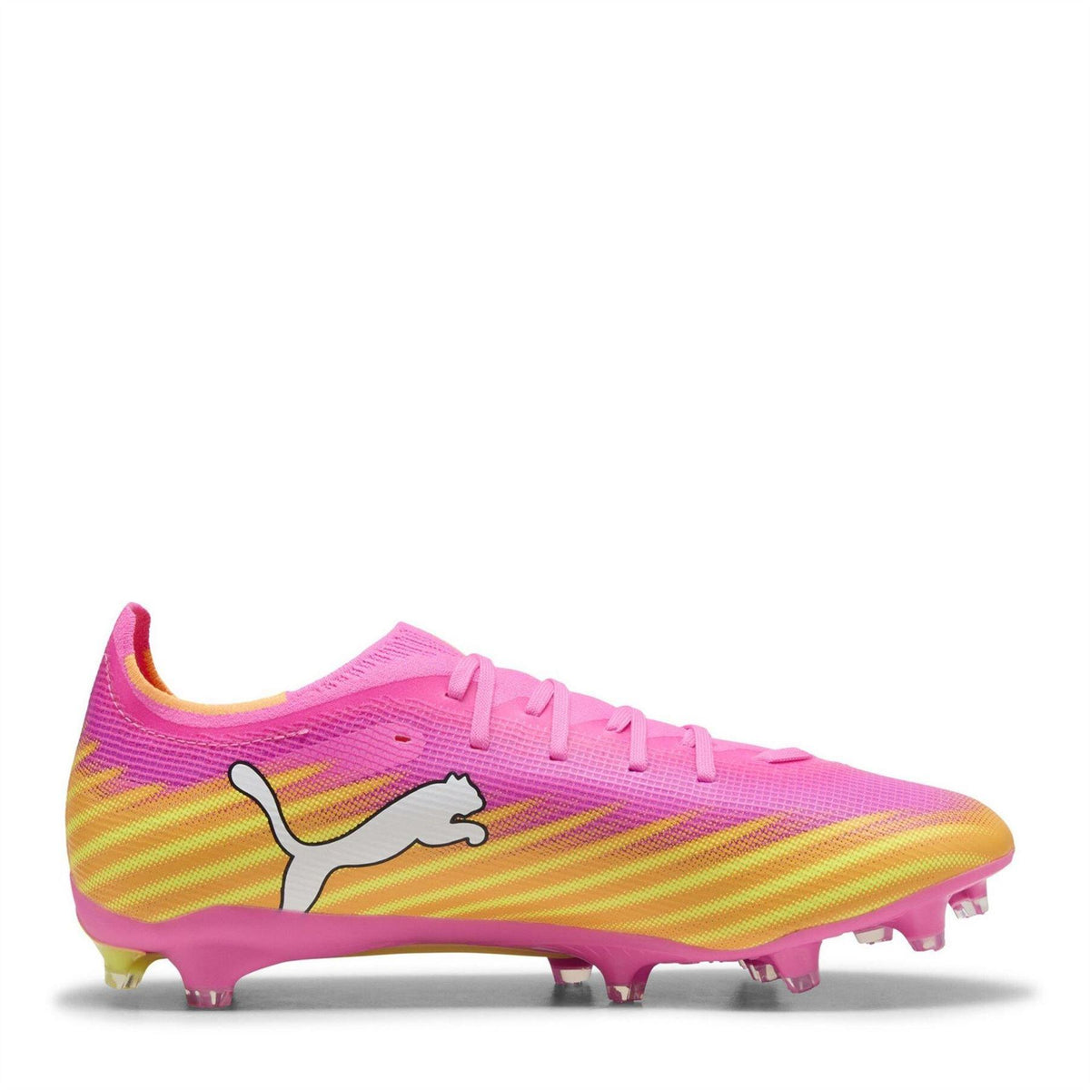 Pink - Lifestyle - Puma Mens Ultra 5 Match Firm Ground Football Boots