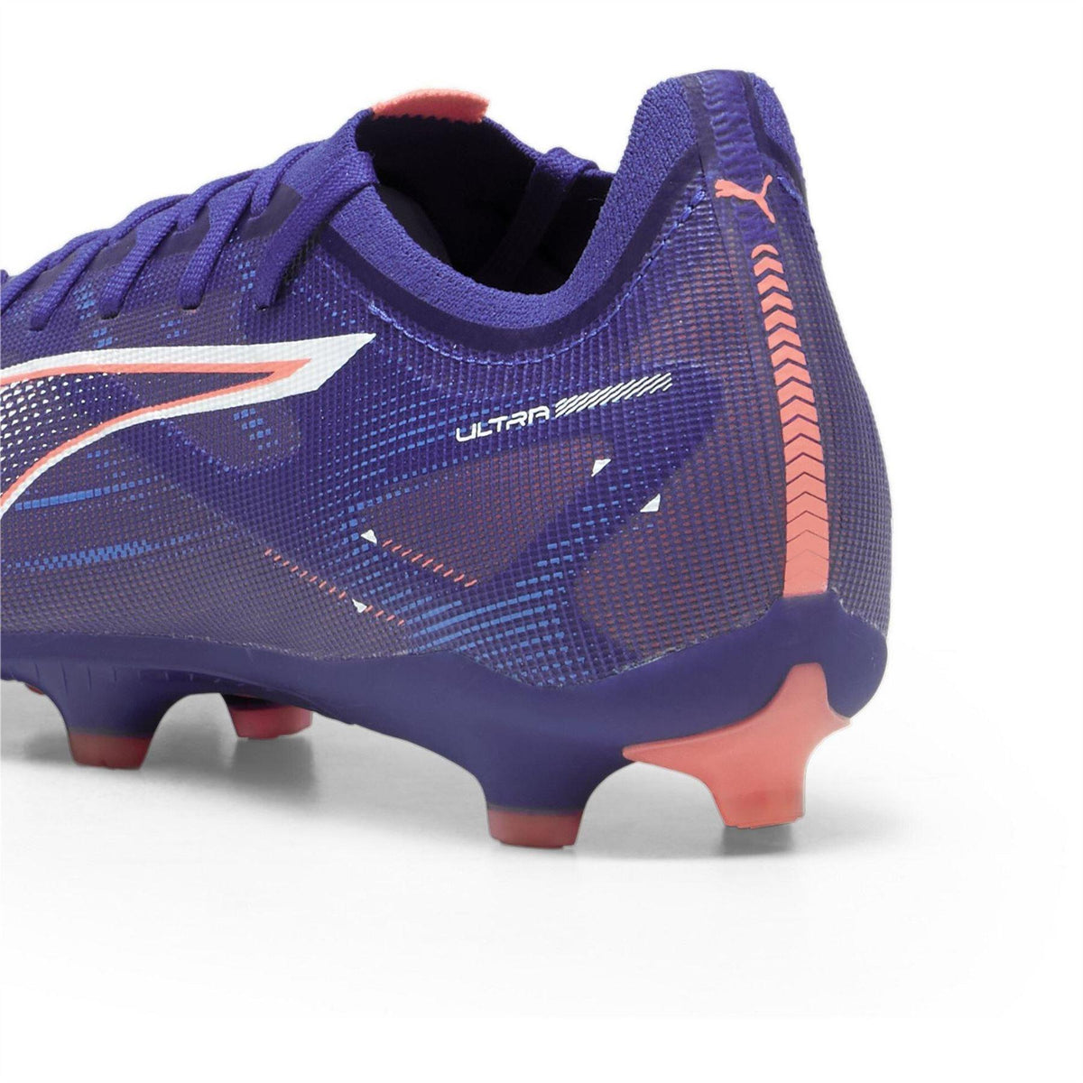 Purple-White-Orange - Pack Shot - Puma Mens Ultra 5 Match Firm Ground Football Boots