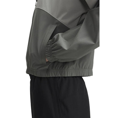 Green-Titan-White - Side - Under Armour Womens-Ladies Rival Jacket