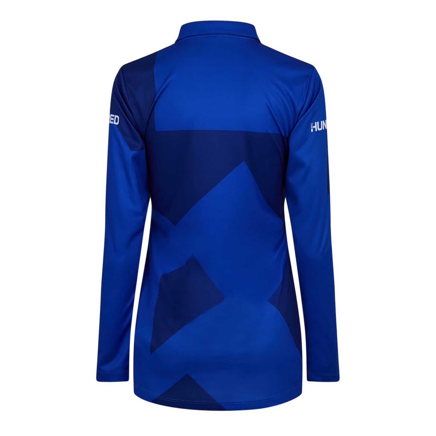 Team Royal Blue - Back - New Balance Womens-Ladies London Cricket Polo Shirt