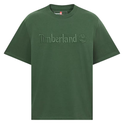Pine Green - Back - Timberland Mens Hampton T-Shirt