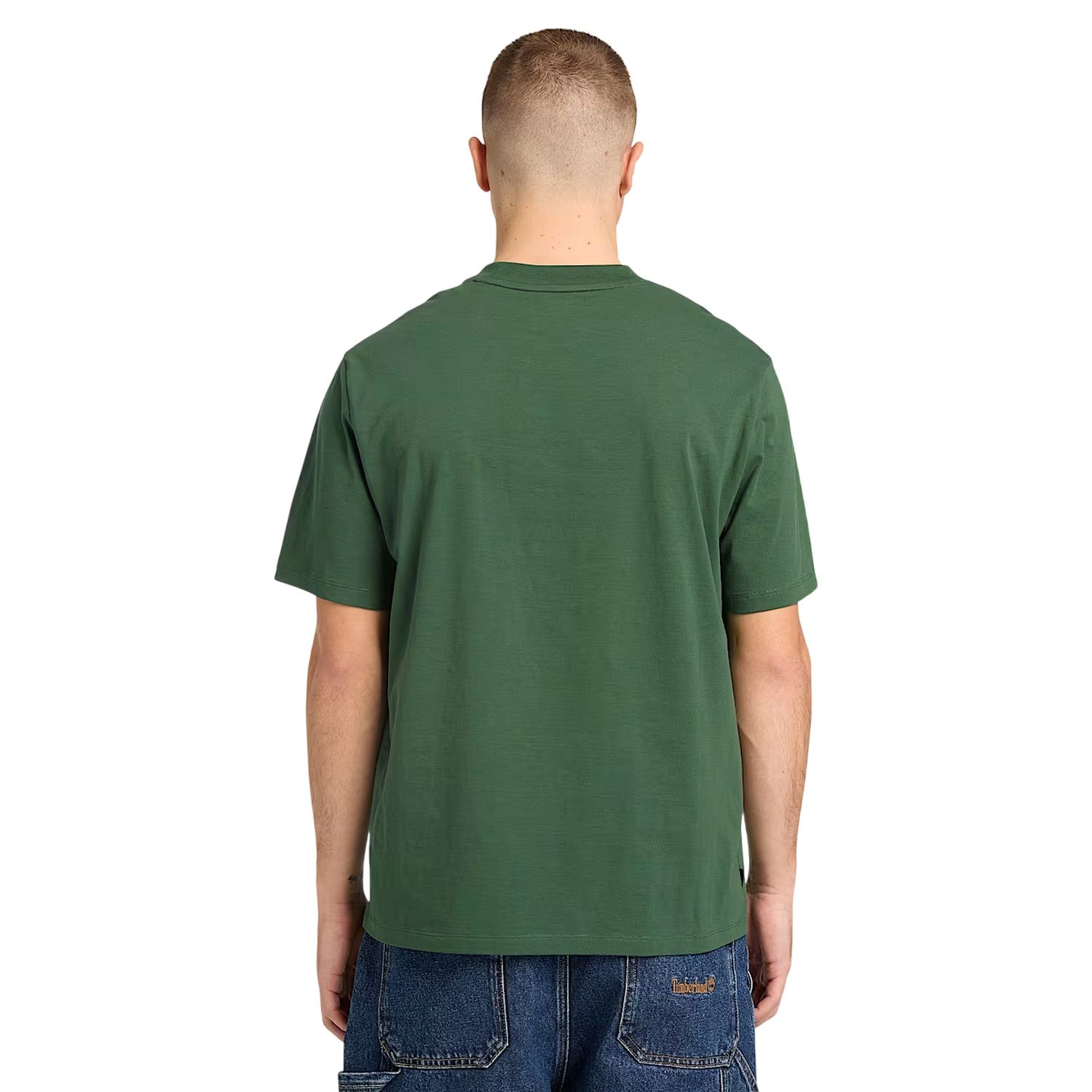 Pine Green - Side - Timberland Mens Hampton T-Shirt