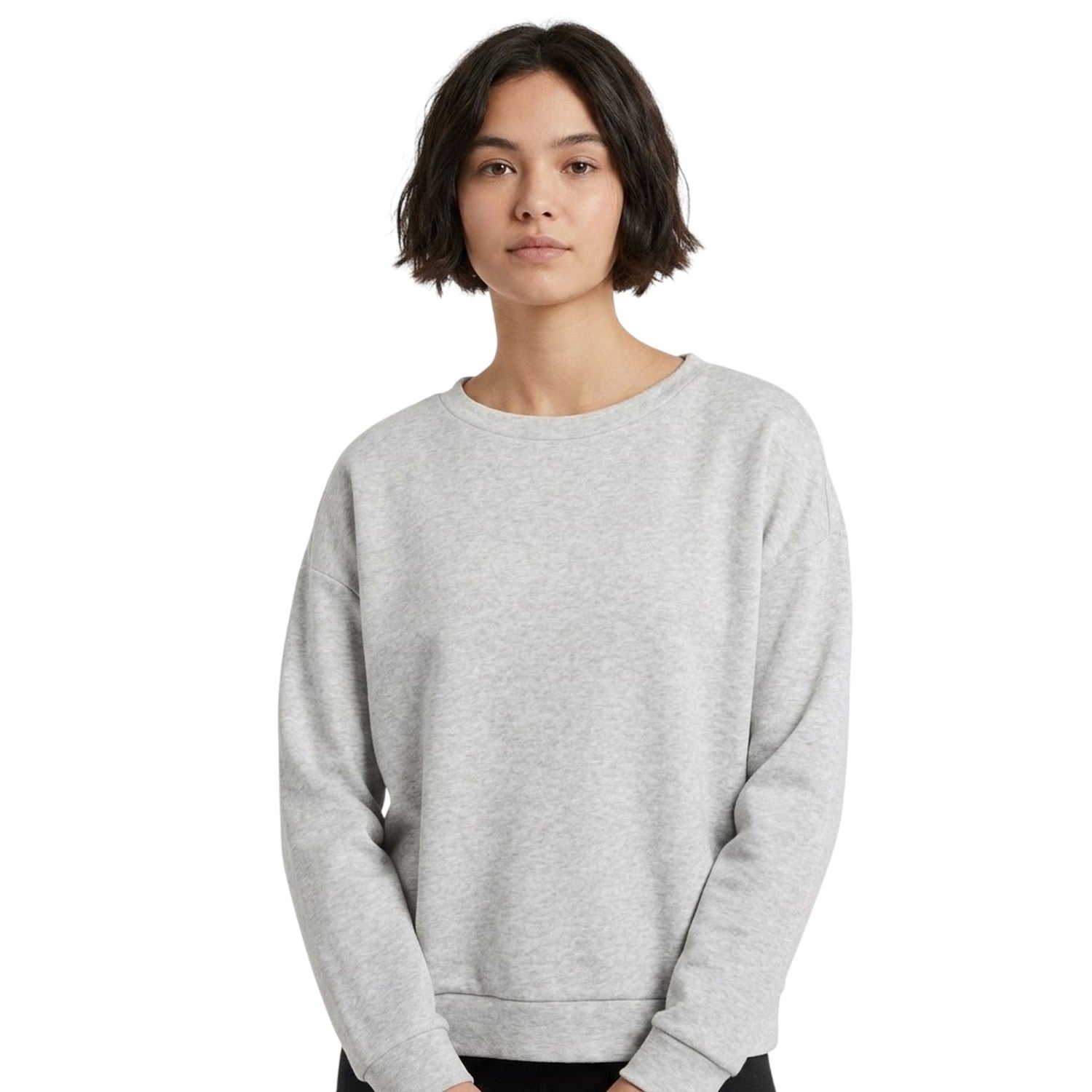 Light Grey - Side - CCDK Copenhagen Womens-Ladies Asta Sweatshirt