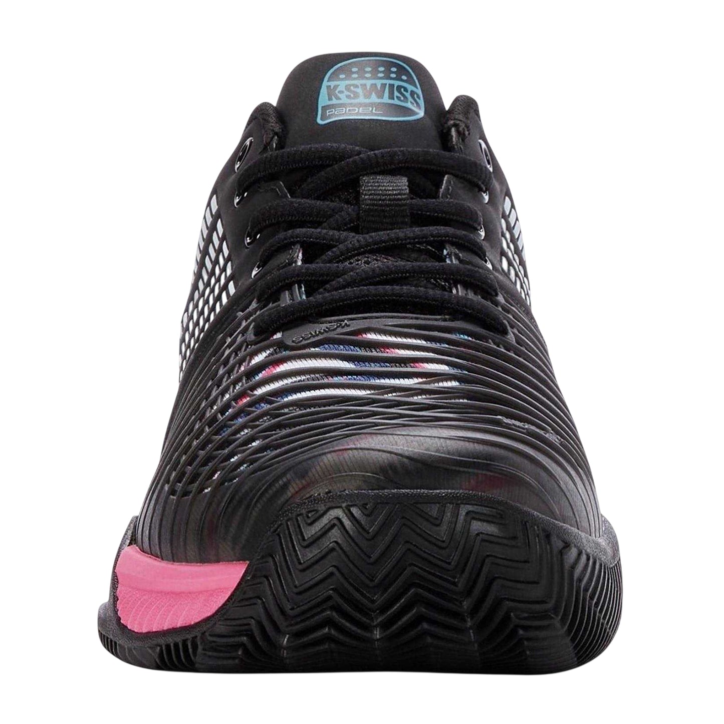Black-Blue-Pink - Side - K-Swiss Mens Express Light 3 Tennis Padel Shoes