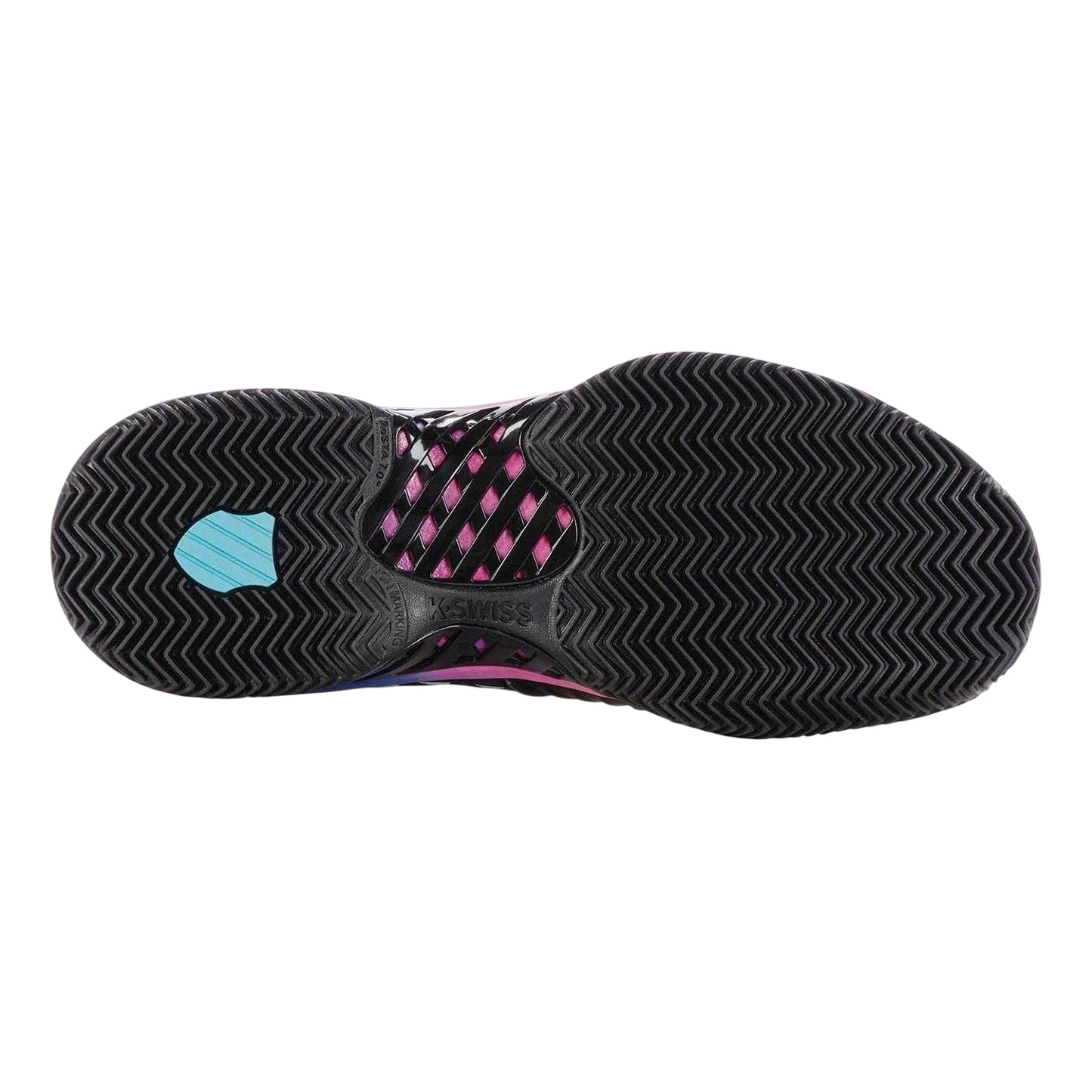 Black-Blue-Pink - Lifestyle - K-Swiss Mens Express Light 3 Tennis Padel Shoes