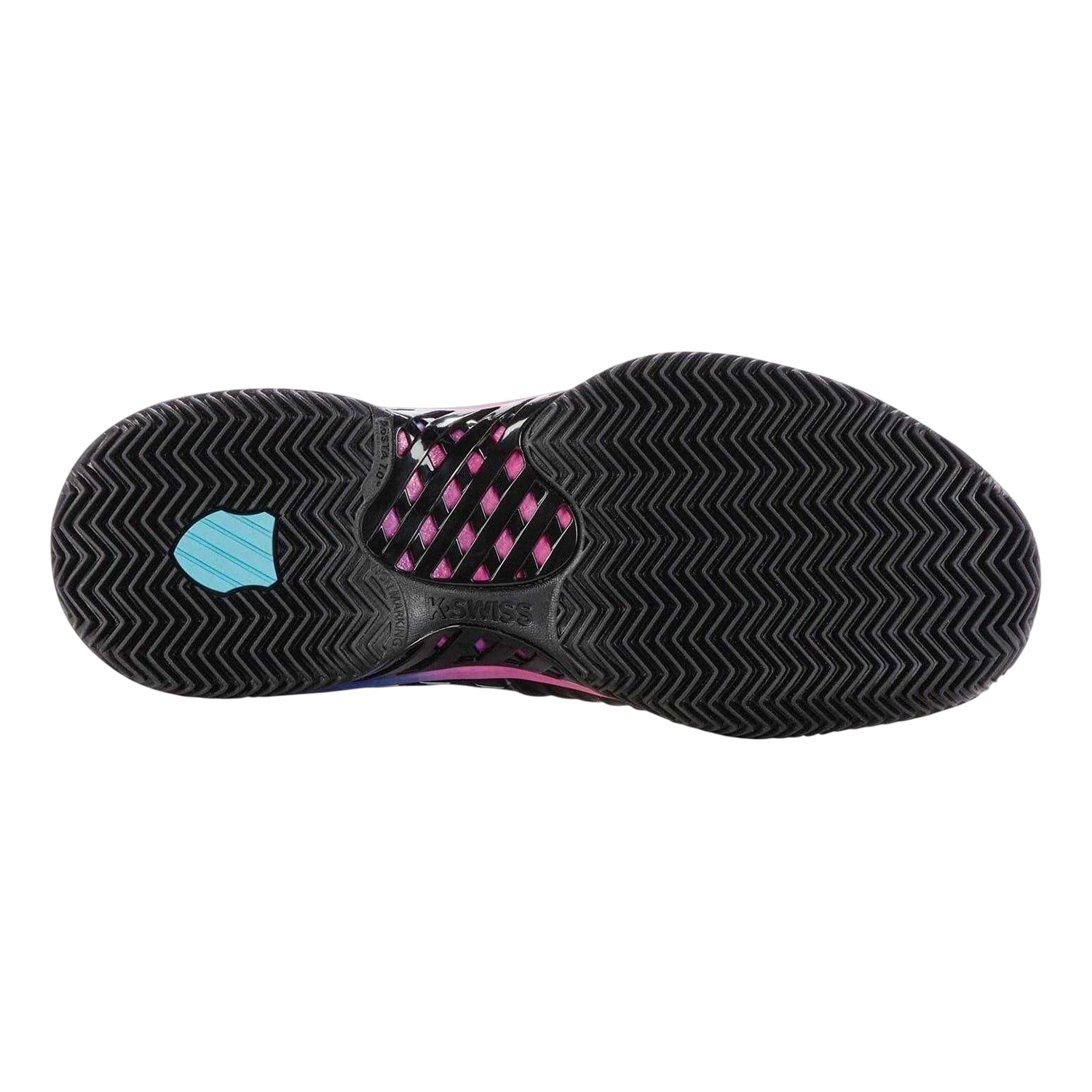 Black-Blue-Pink - Lifestyle - K-Swiss Mens Express Light 3 Tennis Padel Shoes
