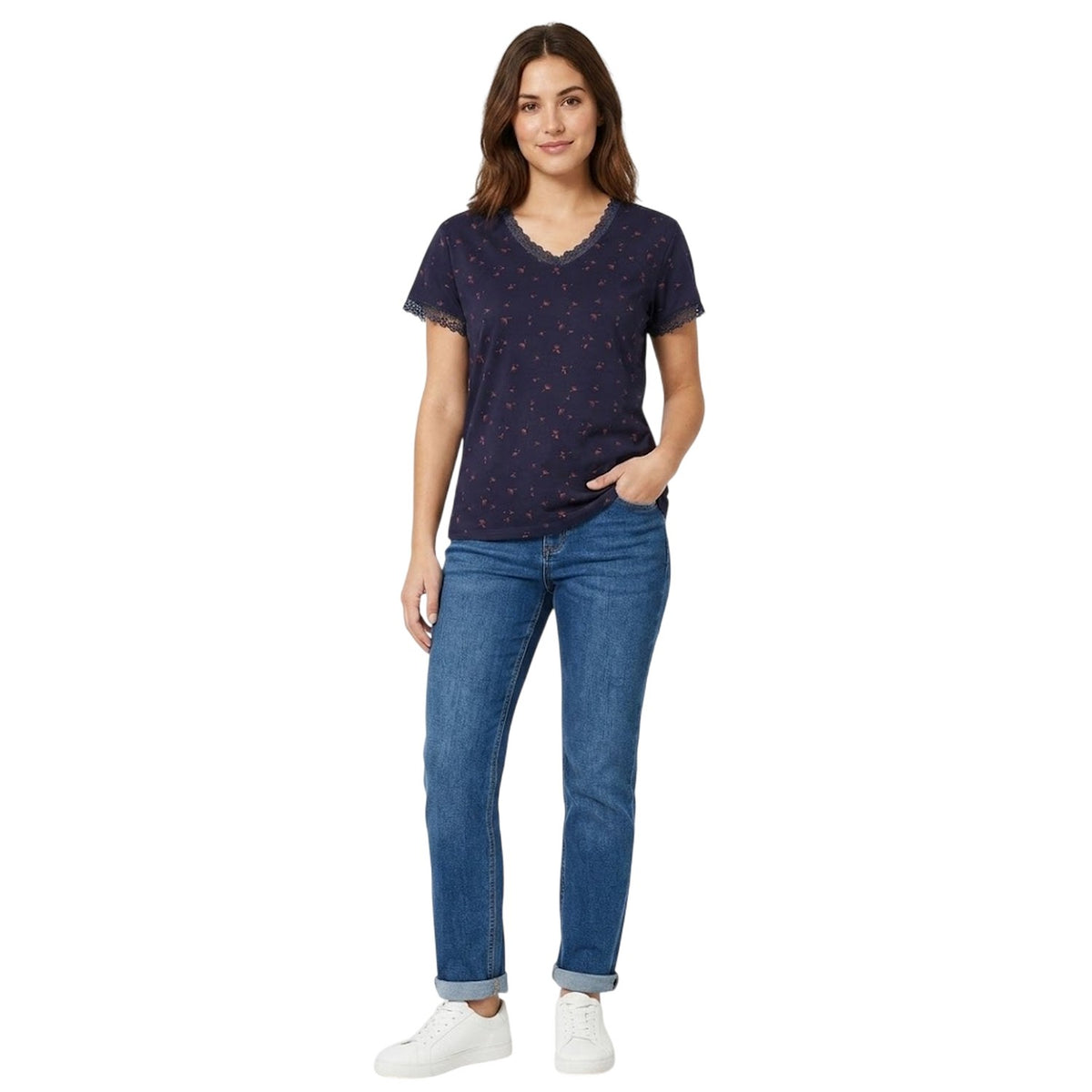 Eclipse Blue - Lifestyle - CCDK Copenhagen Womens-Ladies Jordan Dandelions T-Shirt