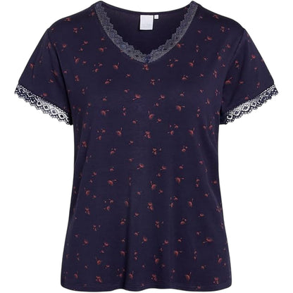 Eclipse Blue - Front - CCDK Copenhagen Womens-Ladies Jordan Dandelions T-Shirt