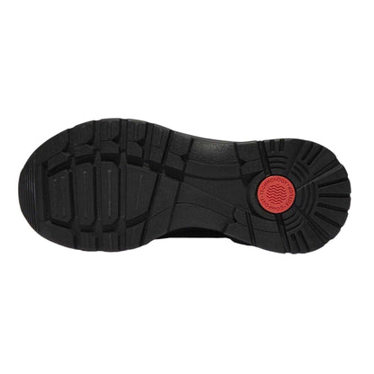 Black - Lifestyle - FitFlop Womens-Ladies D Hyker Leather Walking Boots