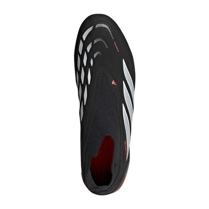 Black-Red - Lifestyle - Adidas Mens Predator League Firm Ground Football Boots