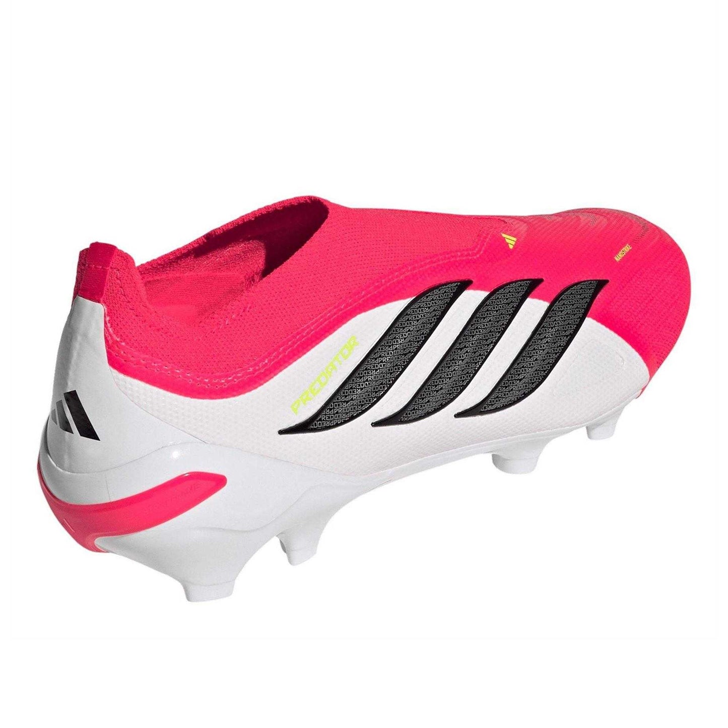 Pink-Black-White - Back - Adidas Mens Predator League Firm Ground Football Boots