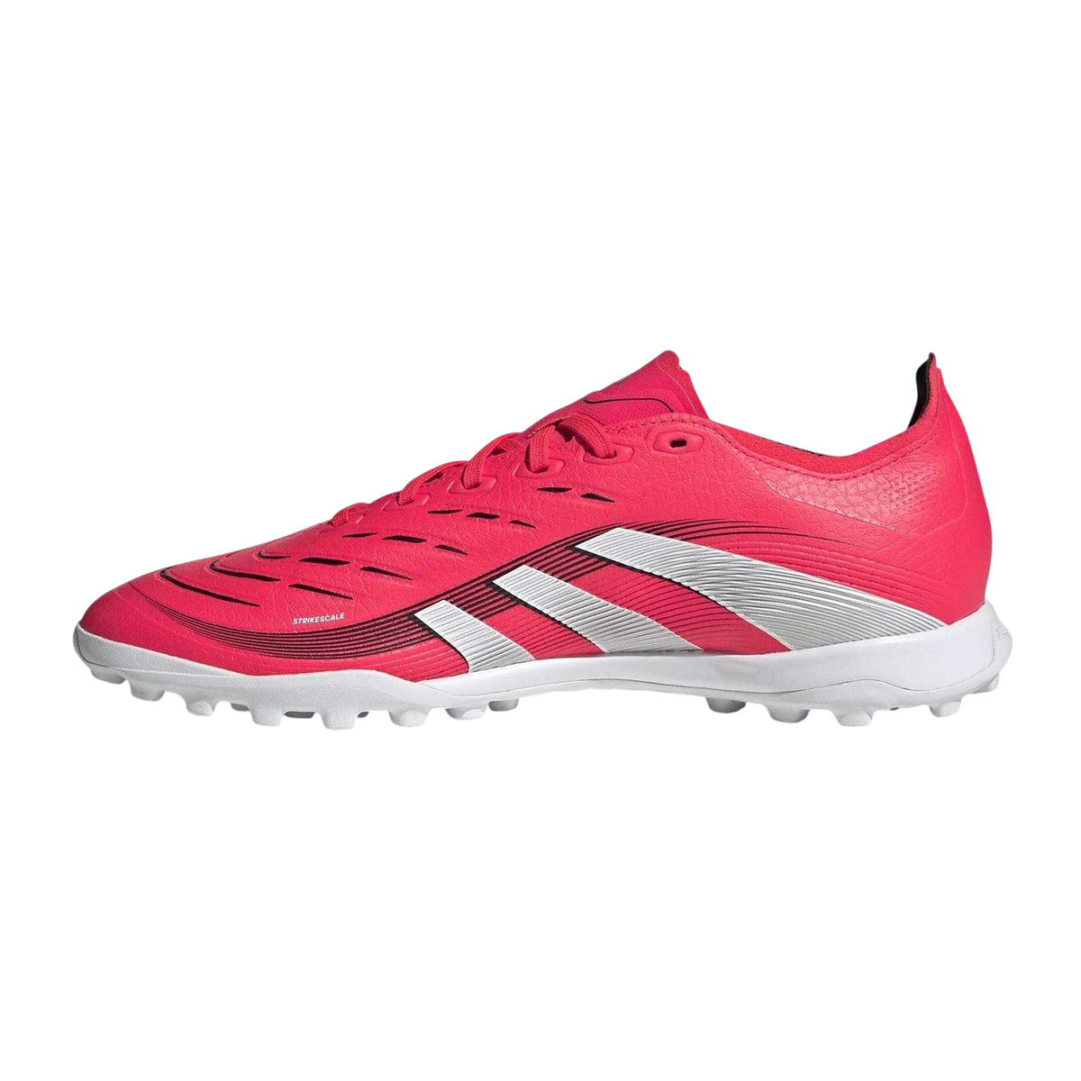 Red-White - Side - Adidas Mens Predator League Two Tone Football Boots