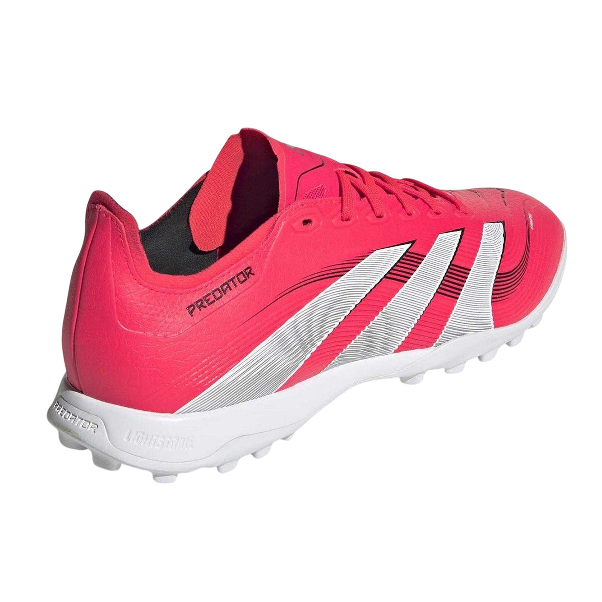 Red-White - Back - Adidas Mens Predator League Two Tone Football Boots