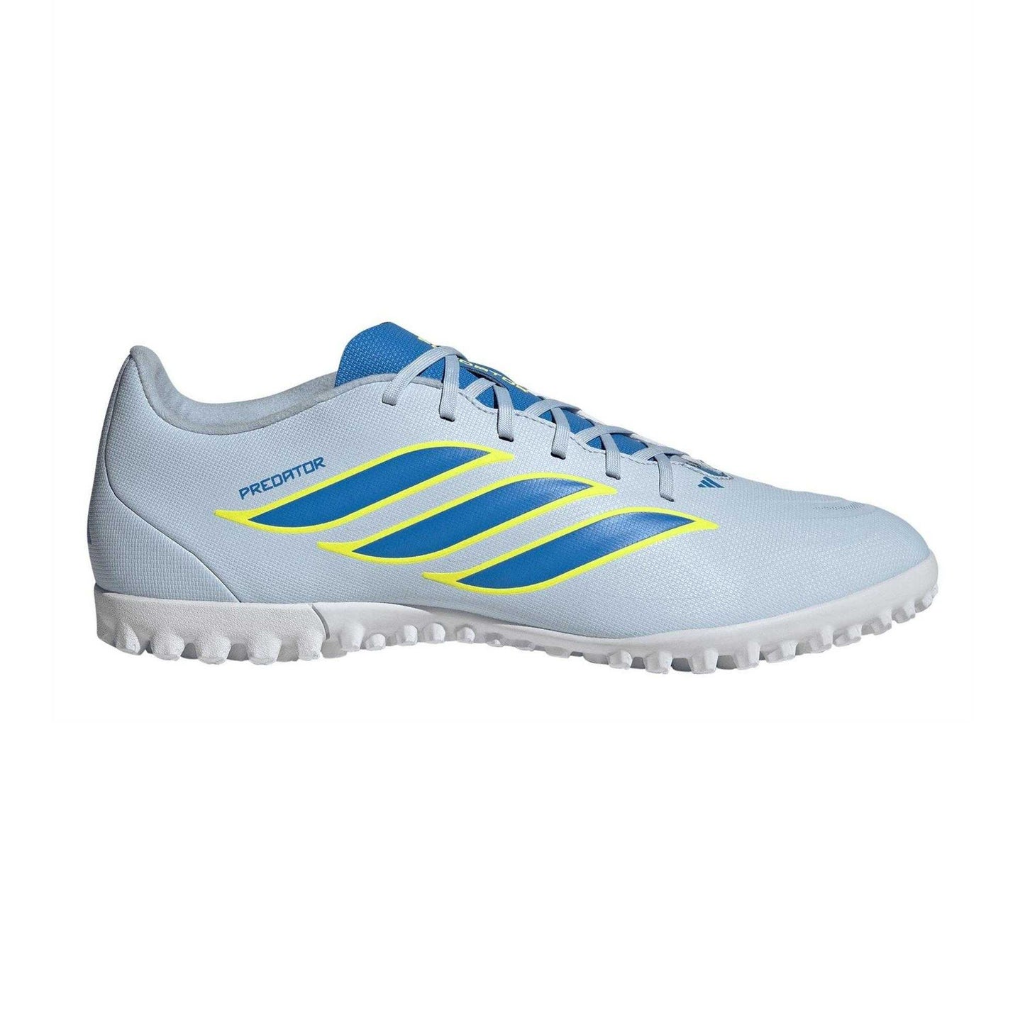 Blue-Yellow - Front - Adidas Mens Predator League Football Boots
