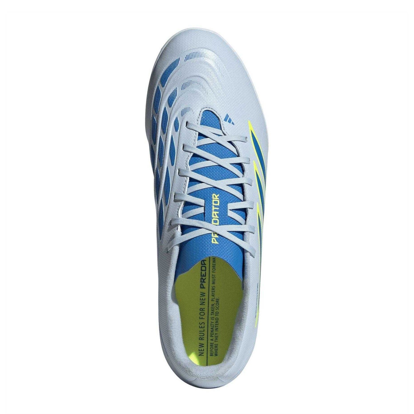 Blue-Yellow - Lifestyle - Adidas Mens Predator League Football Boots