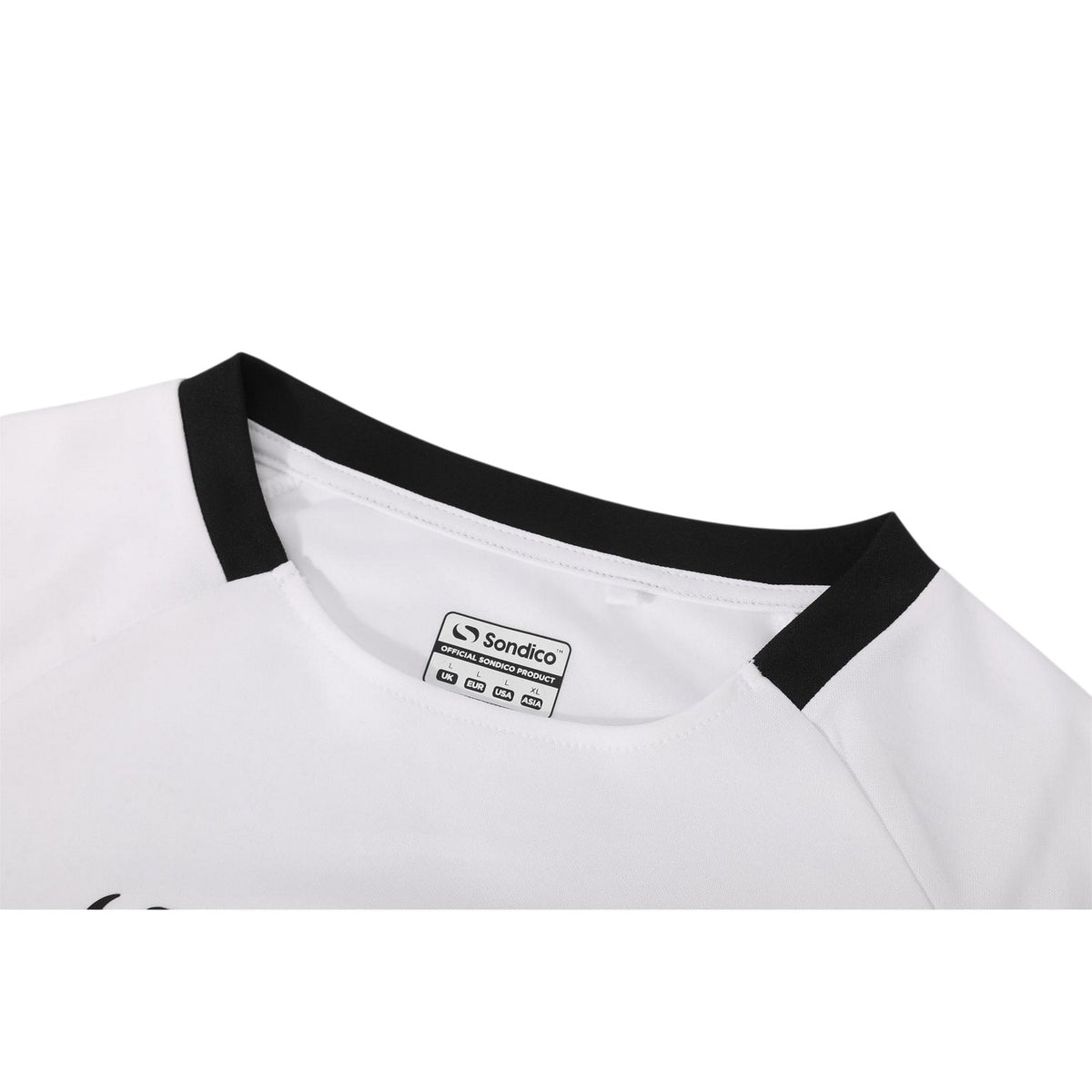 White-Black - Lifestyle - Sondico Mens Fundamental Polyester Football Top