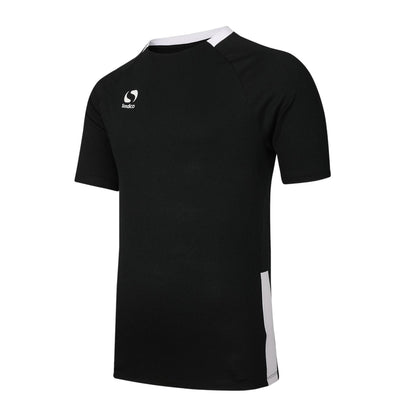 Black-White - Side - Sondico Mens Fundamental Polyester Football Top