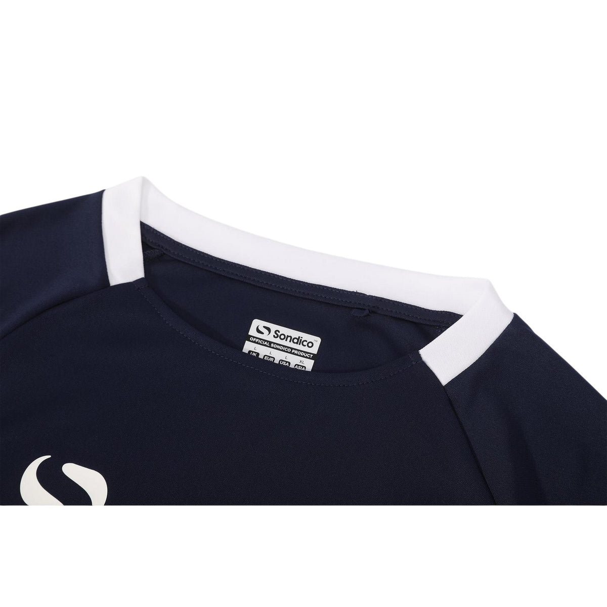 Navy-White - Lifestyle - Sondico Mens Fundamental Polyester Football Top