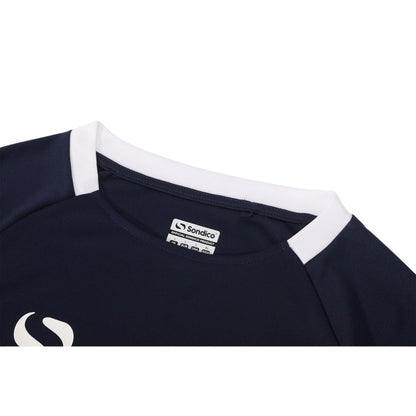 Navy-White - Lifestyle - Sondico Mens Fundamental Polyester Football Top