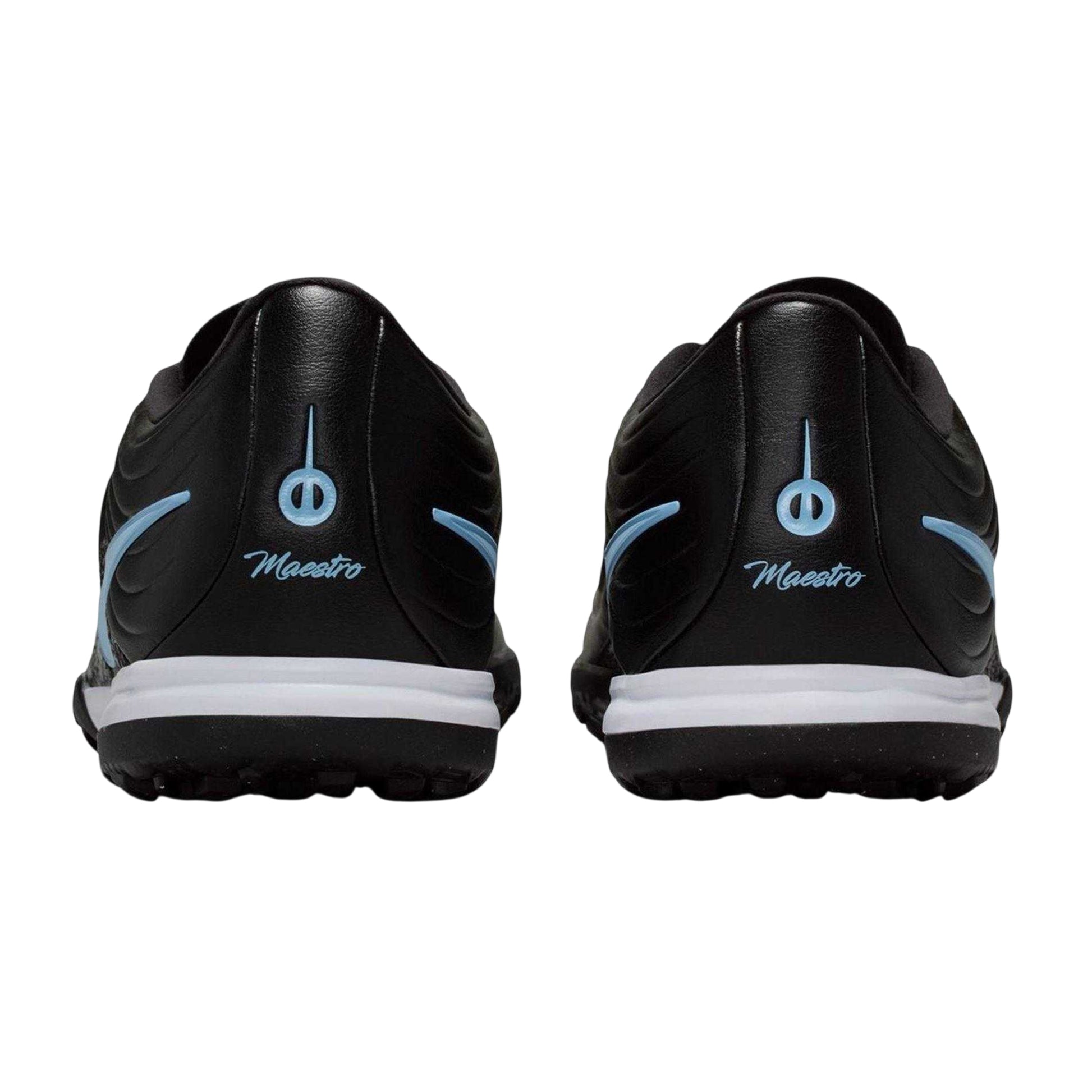 Black-Blue - Back - Nike Mens Tiempo Maestro Academy Leather Football Boots