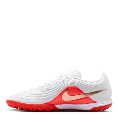 White-Red - Back - Nike Mens Tiempo Maestro Academy Leather Football Boots