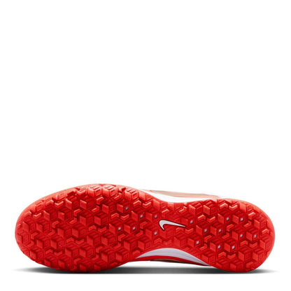 White-Red - Side - Nike Mens Tiempo Maestro Academy Leather Football Boots