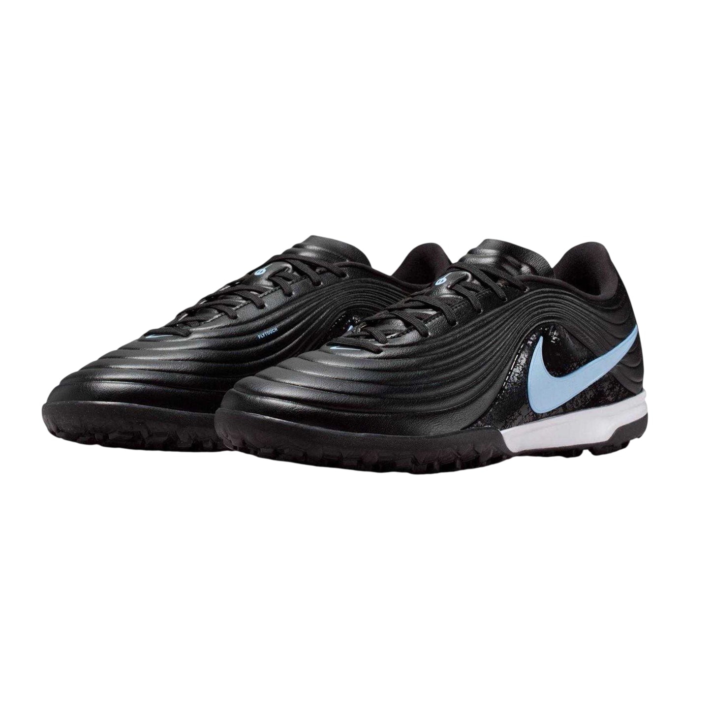 Black-Blue - Side - Nike Mens Tiempo Maestro Academy Leather Football Boots