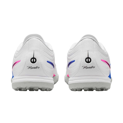 Blue-White-Pink - Back - Nike Mens Tiempo Maestro Academy Leather Football Boots