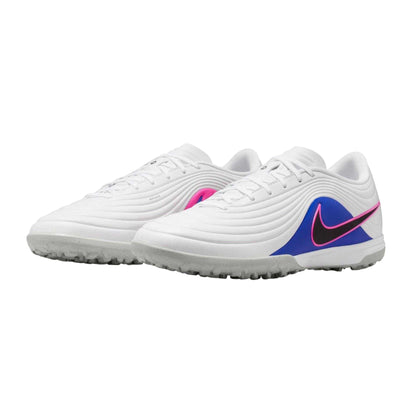Blue-White-Pink - Side - Nike Mens Tiempo Maestro Academy Leather Football Boots