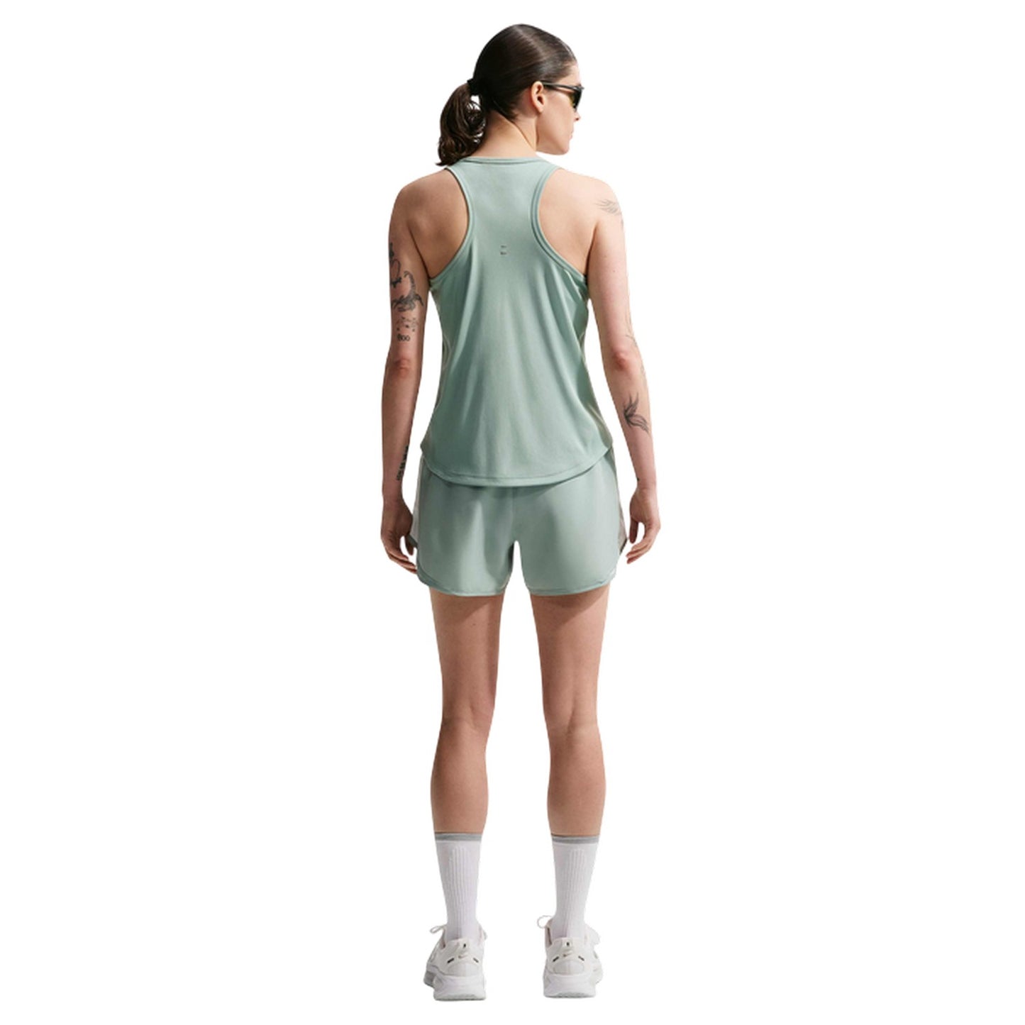 Green - Back - Nike Womens-Ladies Tempo Sleeveless Tank Top