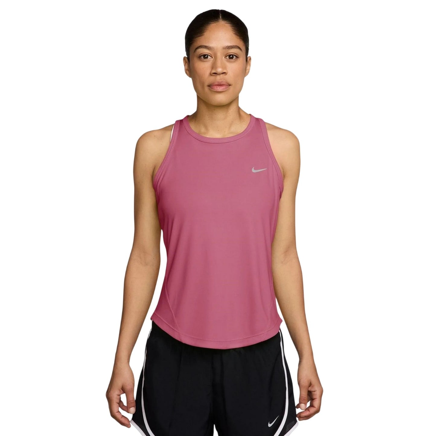 Peony - Front - Nike Womens-Ladies Tempo Sleeveless Tank Top