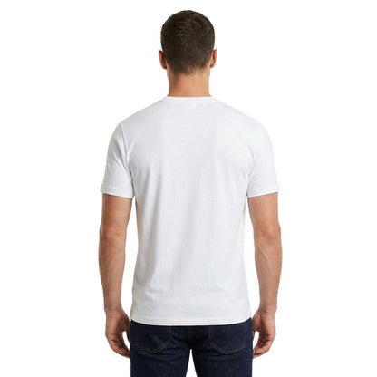 White - Back - AWD Mens Stars Stripes And Saint George England T-Shirt