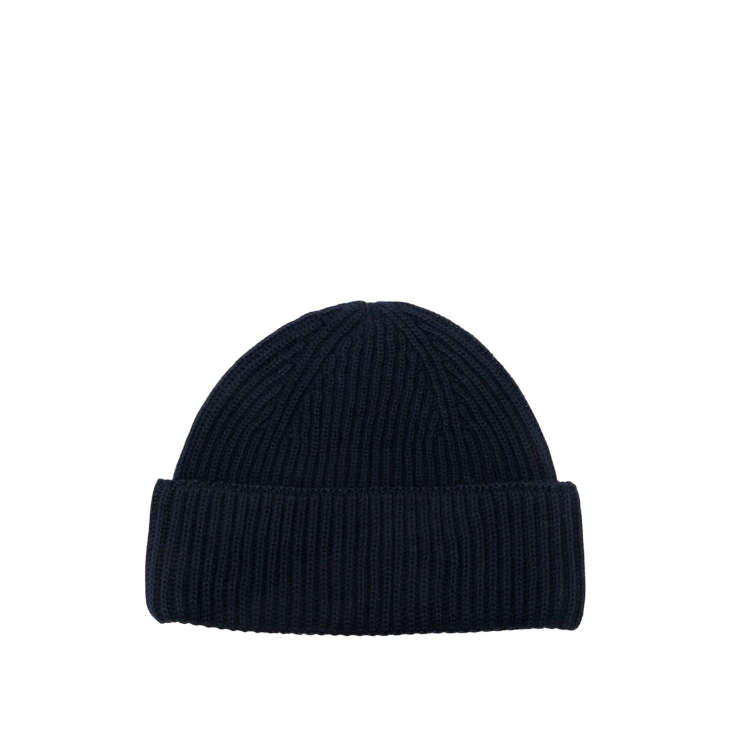 Classic Navy Blue - Back - Maison Kitsuné Unisex Adult Fox Virgin Wool Beanie