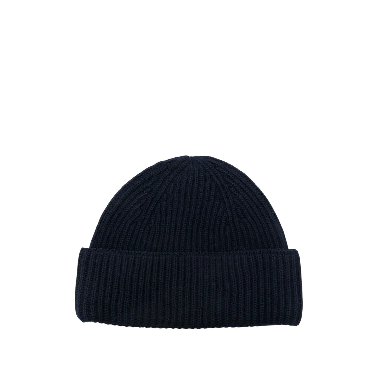 Classic Navy Blue - Back - Maison Kitsuné Unisex Adult Fox Virgin Wool Beanie